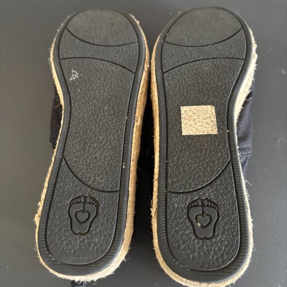 Bobs espadrilles Sketchers Slip on Shoes - Size 8.5 -Black- Excellent Condition - Picture 5 of 7